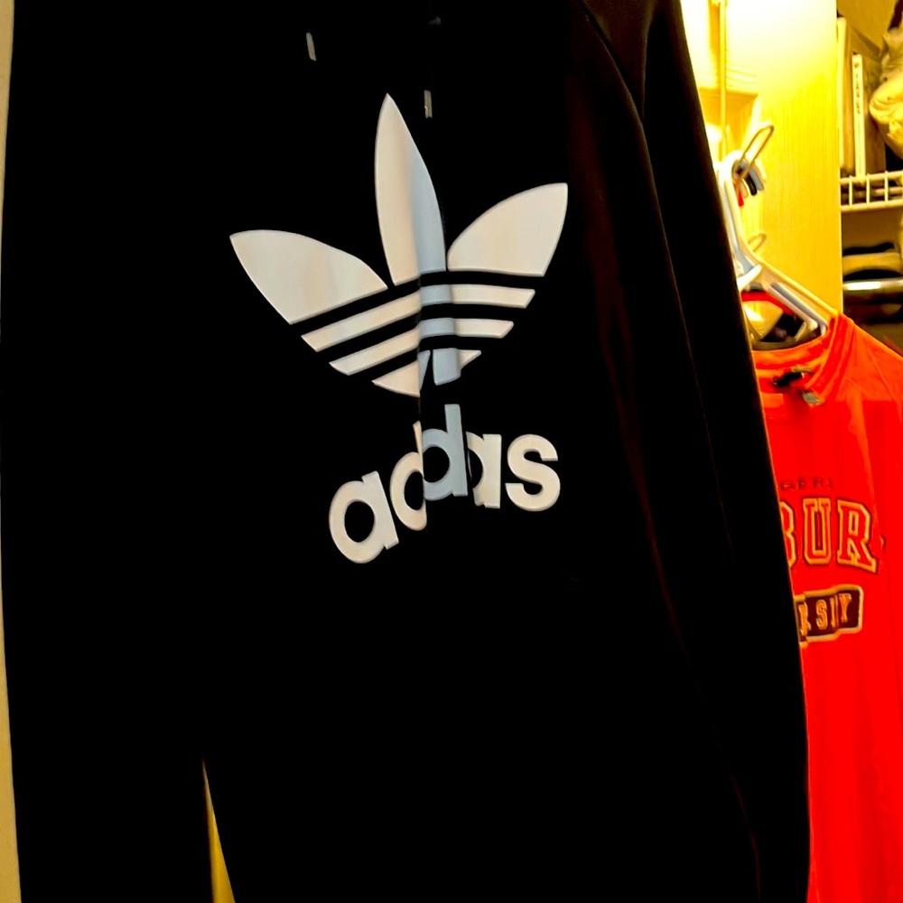 Black adidas hoodie